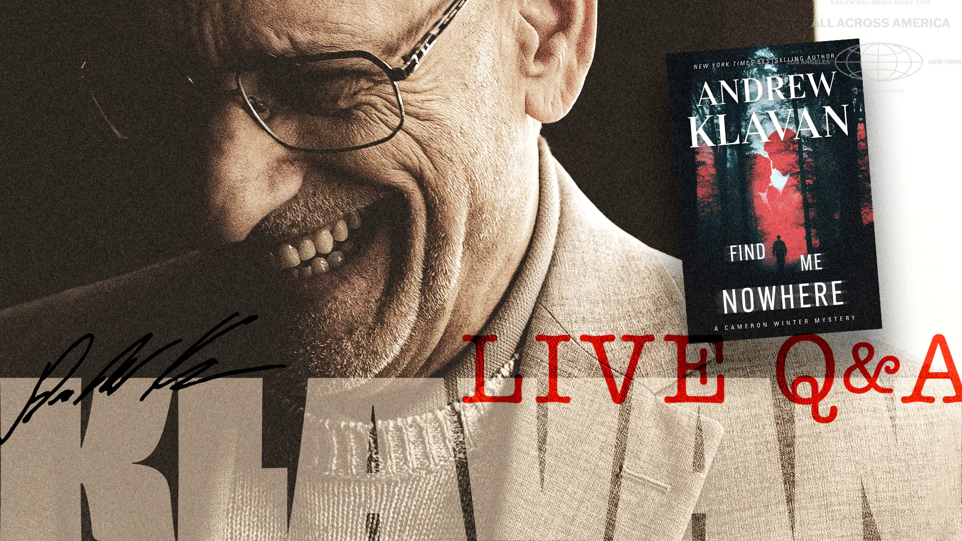 Andrew Klavan All Access Live - Find Me Nowhere Book Signing