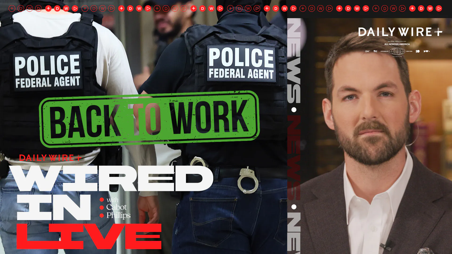 Wired In Live: DHS Shutdown Finally Ends & The Dems' Nazi Problem