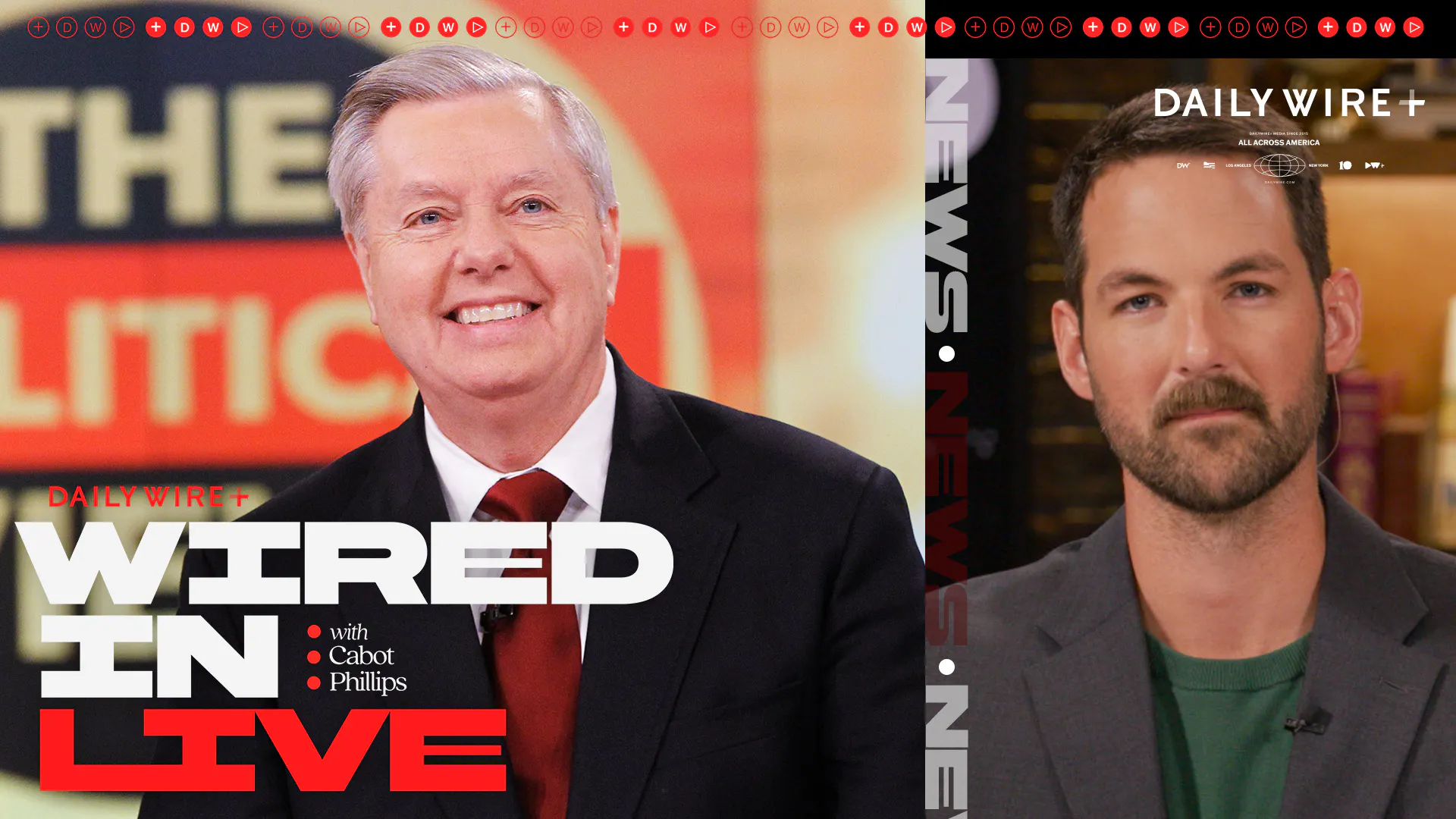 Wired In Live: Lindsey Graham passes away & Trump announces takeover of the Strait of Hormuz