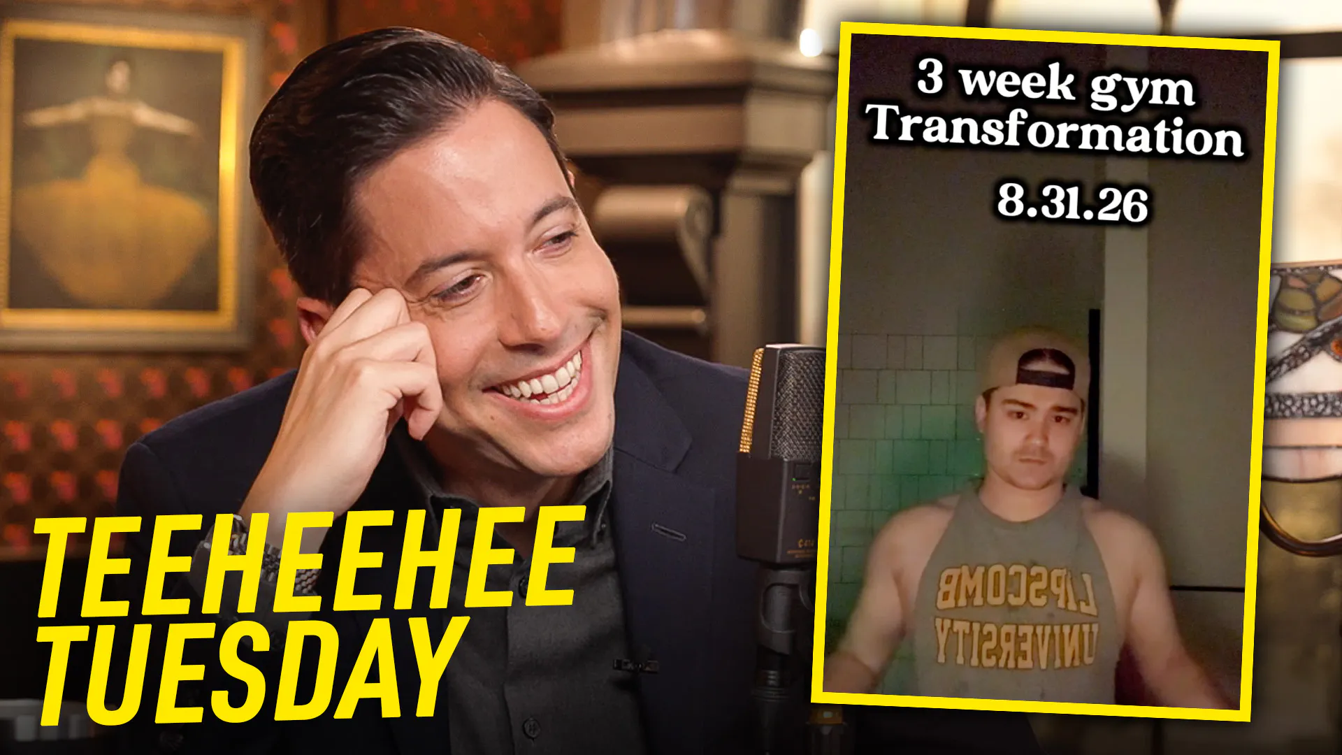 TeeHeeHee Tuesday: Jacob's Weight Loss Journey