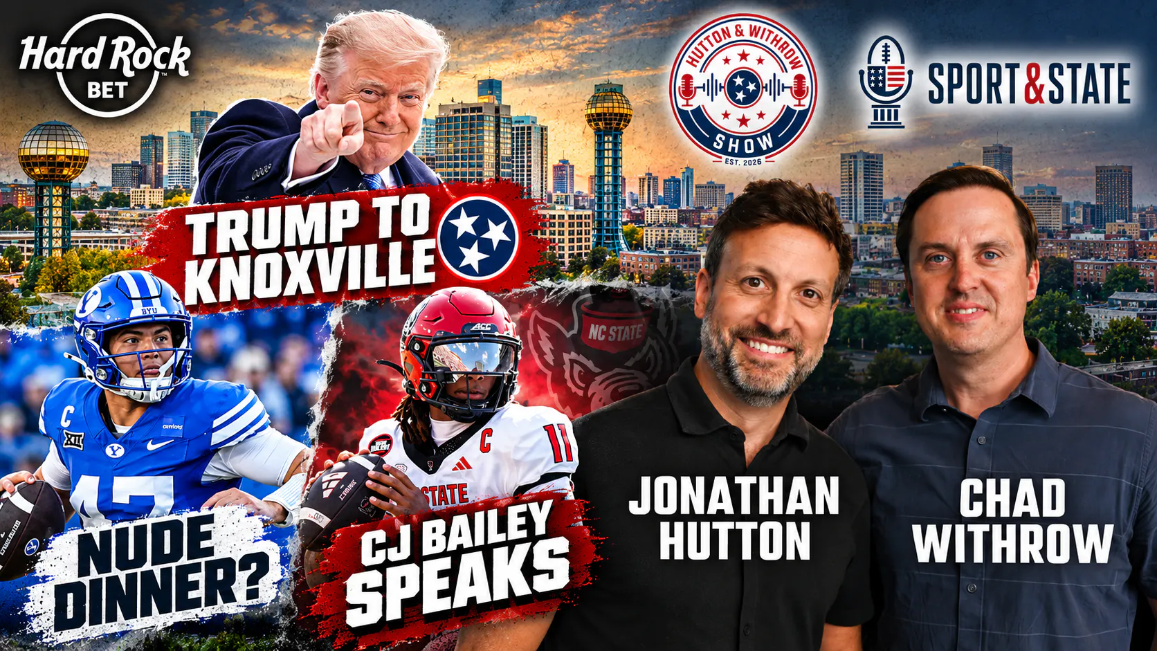 Trump Heads to Tennessee vs. Texas, CJ Bailey Speaks Out & NFL Week 4 Previews