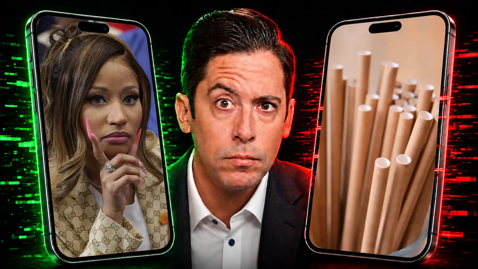 Nicki Minaj Press Secretary, Paper Straw Fraud, & Michael Knowles Pull Ups | News or Noise