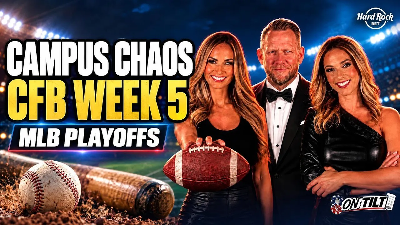 On Tilt | Ohio State vs. Iowa Odds + CFB Week 5 Underdogs | MLB Playoffs