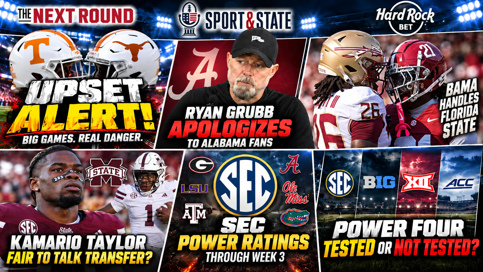 Alabama OC Ryan Grubb Apologizes, Are We Being Fair to Kamario Taylor? UPSET ALERT! | TNR 9/22/26