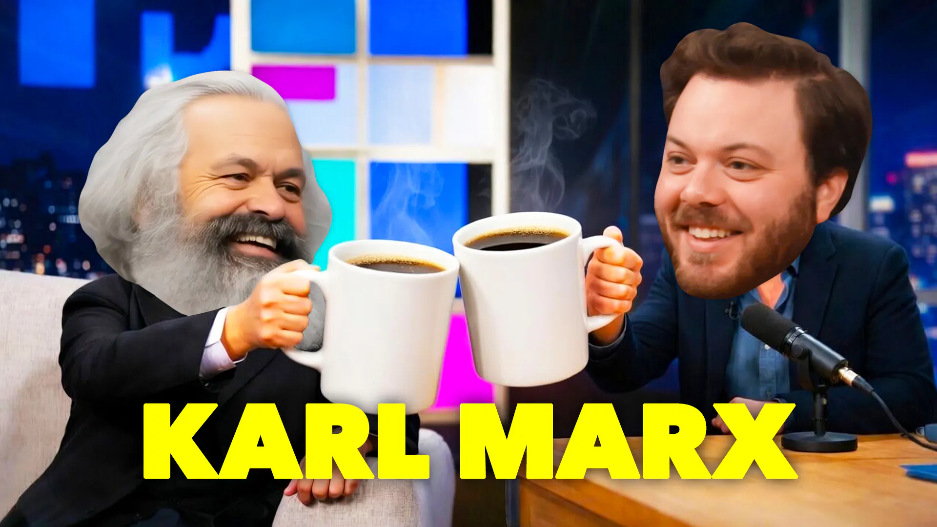 We Interviewed The Man Who Killed Millions... The AI Ghost of Karl Marx