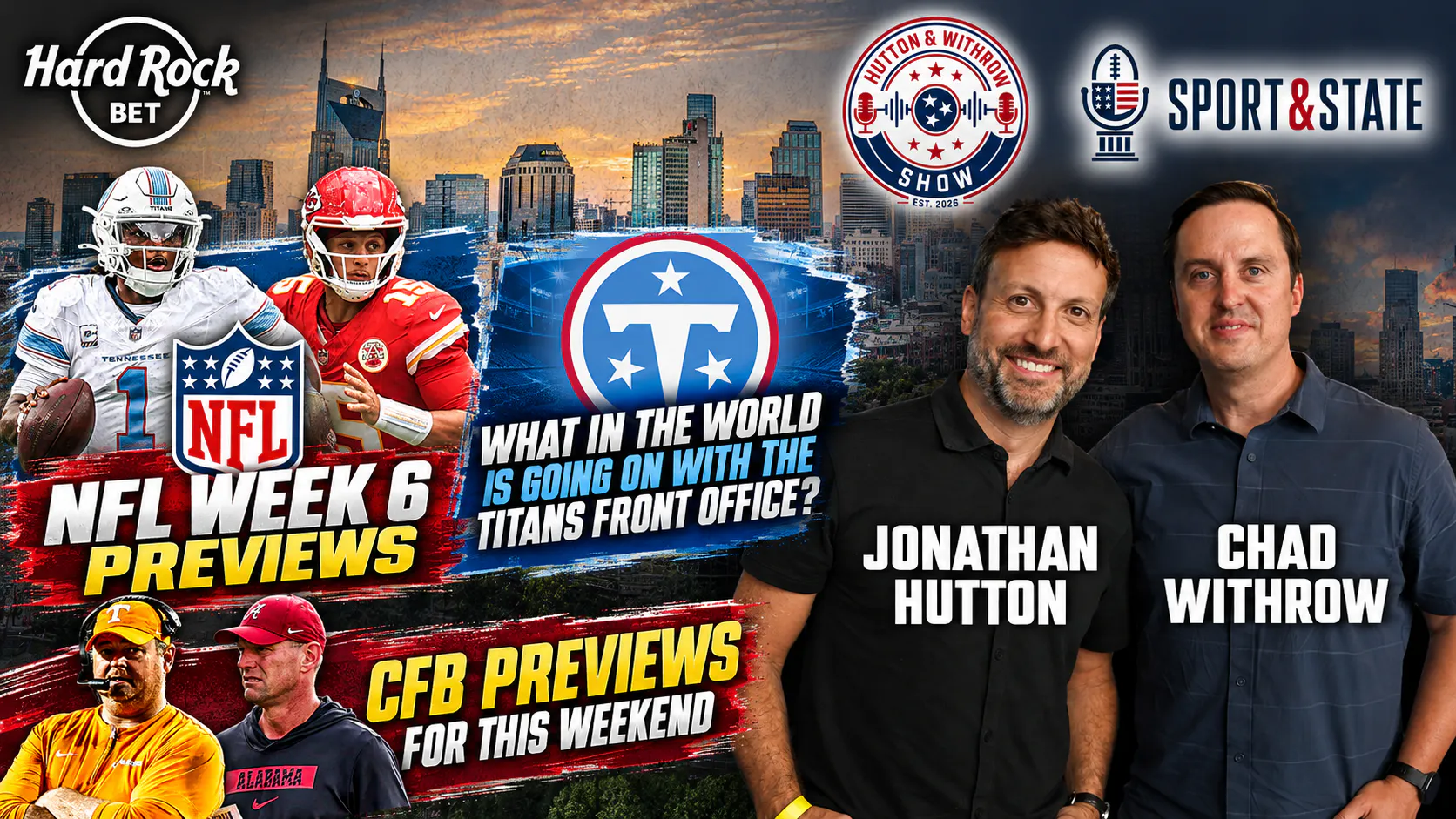 Hutton & Withrow | Titans Front Office Dysfunction EXPOSED?