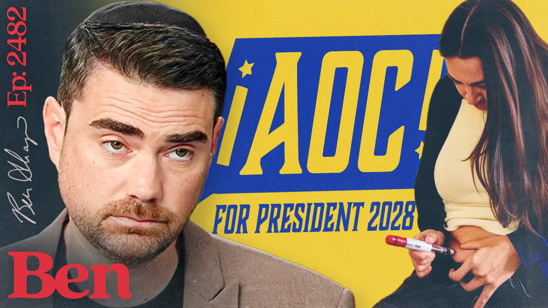 AOC Just Announced A 2028 Run... With A Weird Video Freezing Her Eggs