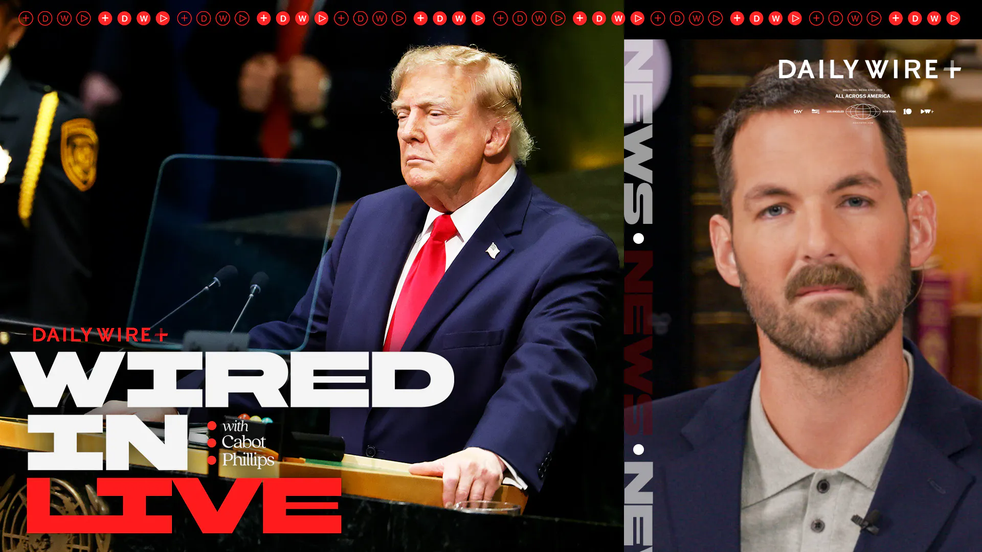 Wired In Live: Trump's Annihilation Threat & Big Brother's Cameras