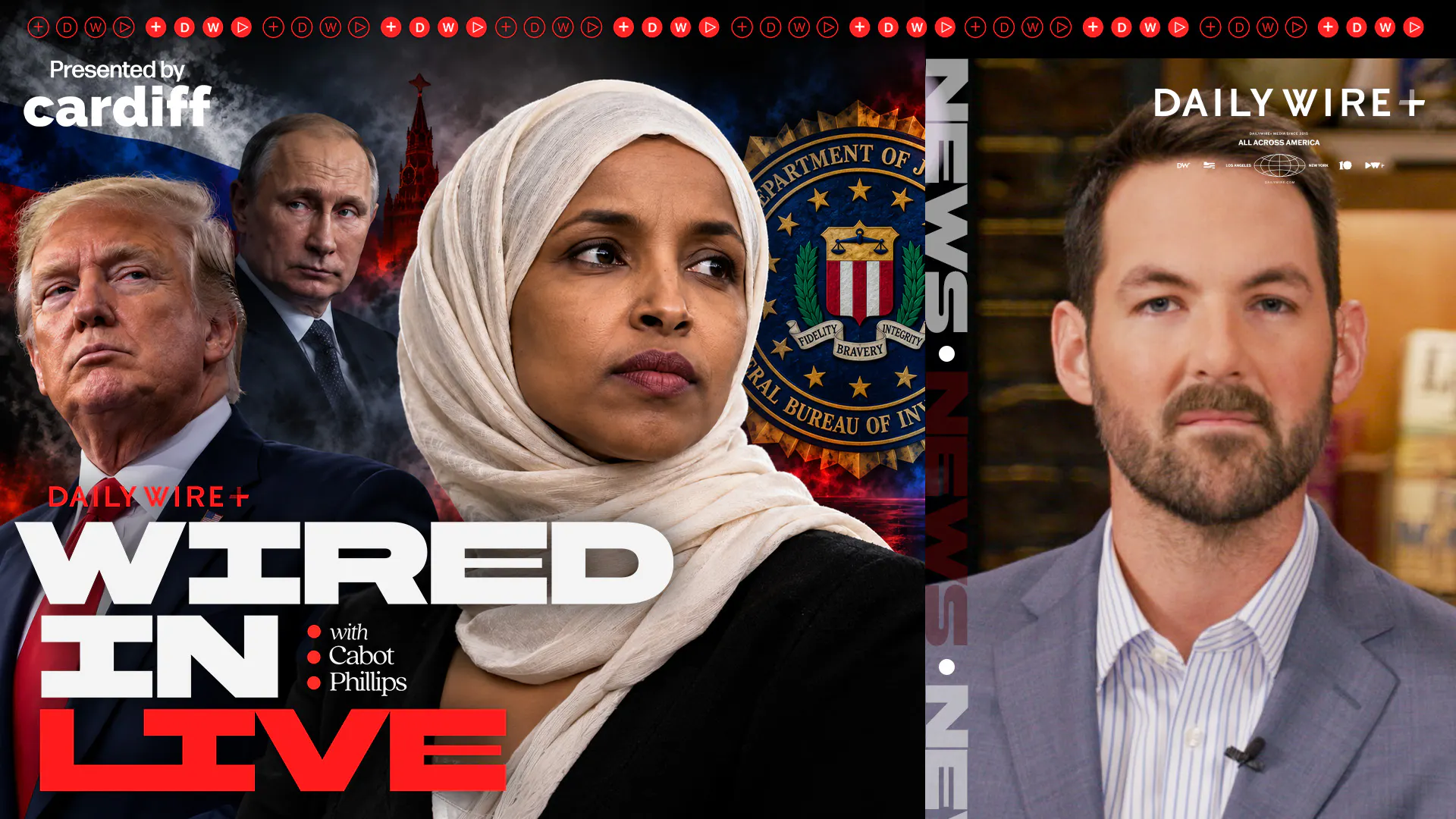 Wired In Live: Trump’s Russia Gamble & Ilhan Omar RAIDED