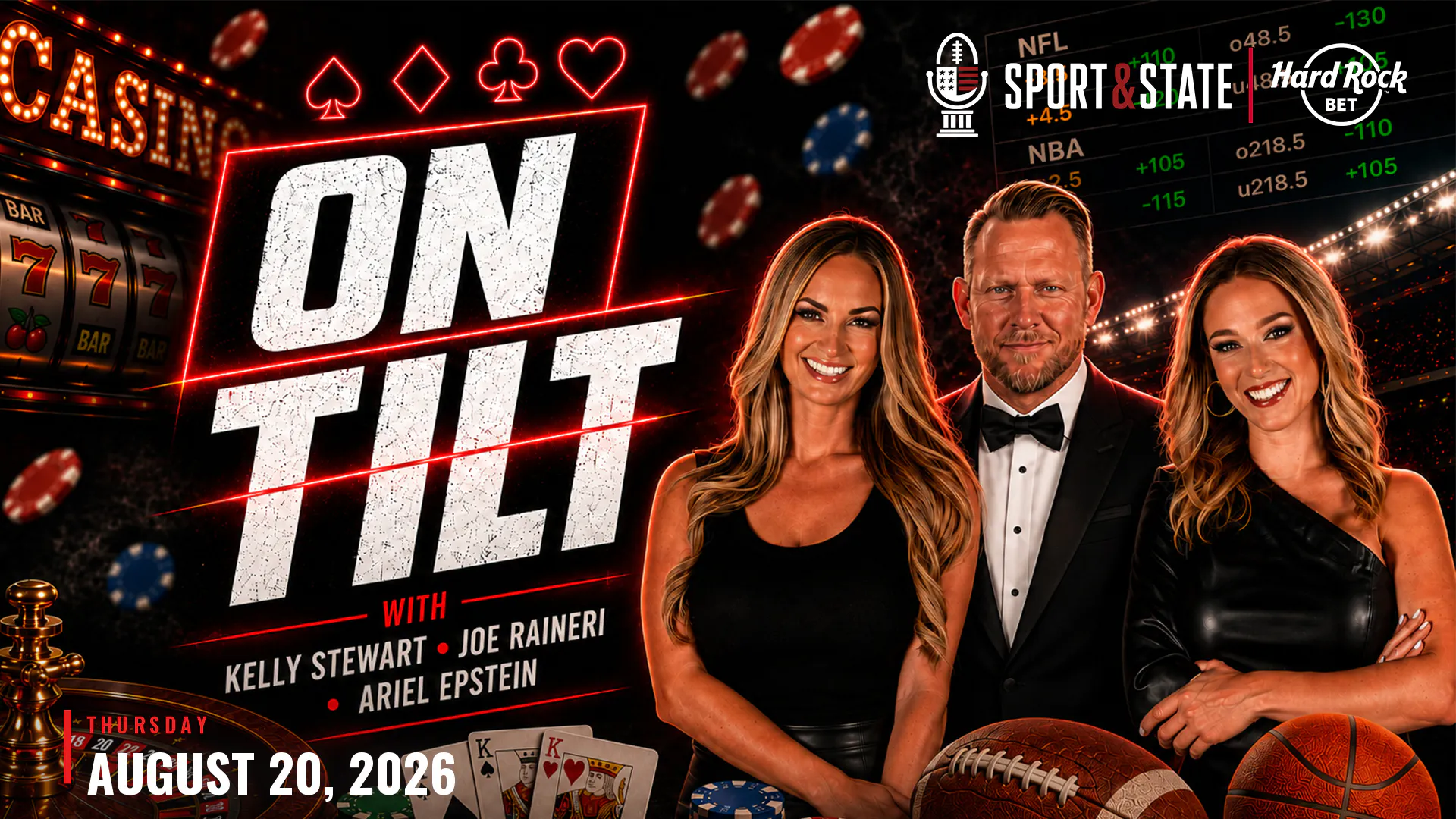 ON-TILT: The Death of College Football | NFL Preseason Week 2 Picks | 8/20/26
