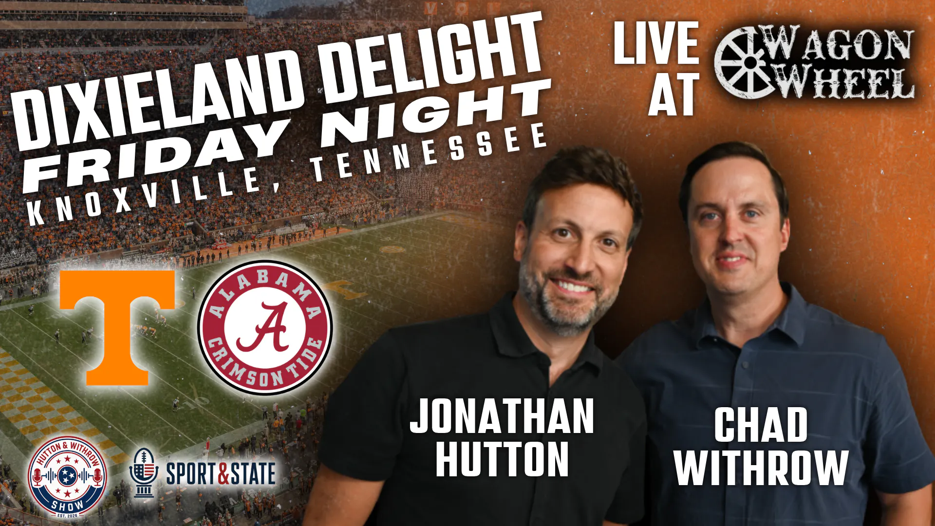 Dixieland Delight Friday Night | LIVE in Knoxville | Bama-Vols