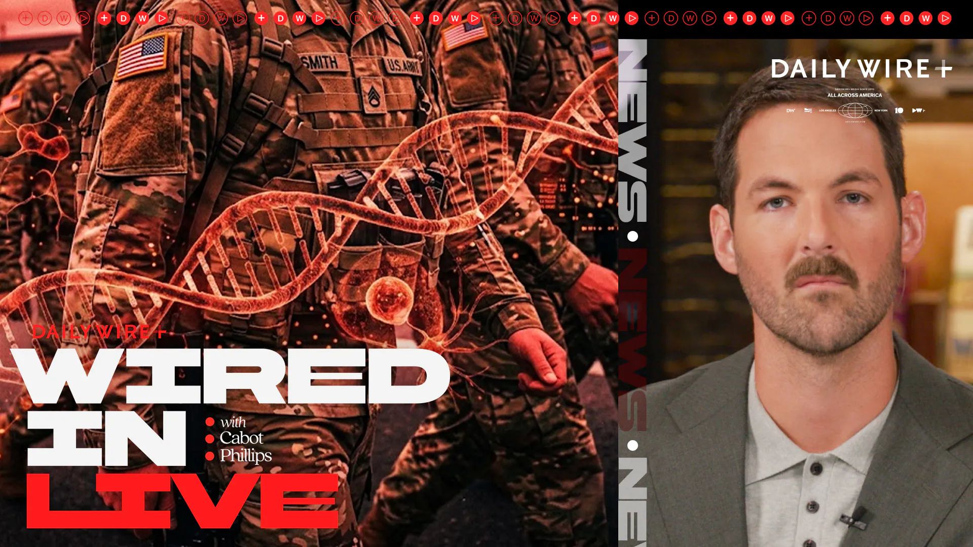 Wired In Live: Testosterone Therapy & Far-Left Terrorist Crackdown