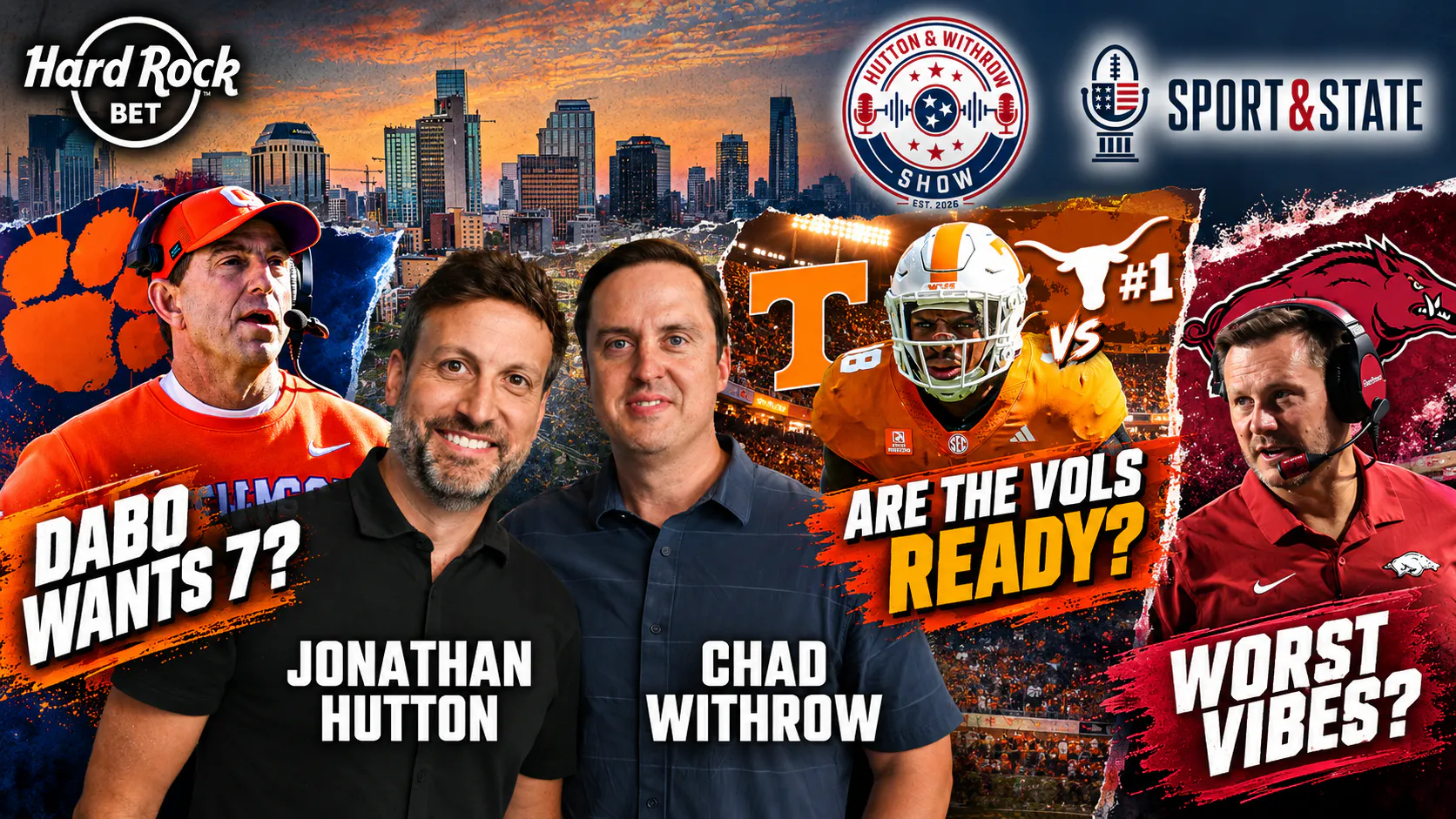 Dabo Swinney Wants 7-Game Conference Schedule? | Is Tennessee Ready for No. 1 Texas?