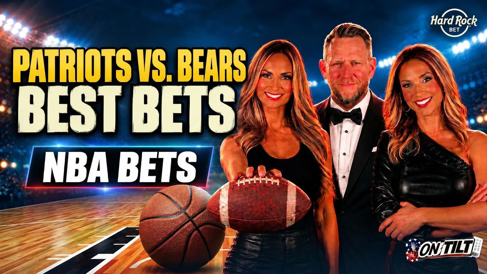 On Tilt | Thursday Night Football: Patriots vs Bears | NFL Survivor Week 7 | NBA Matchups