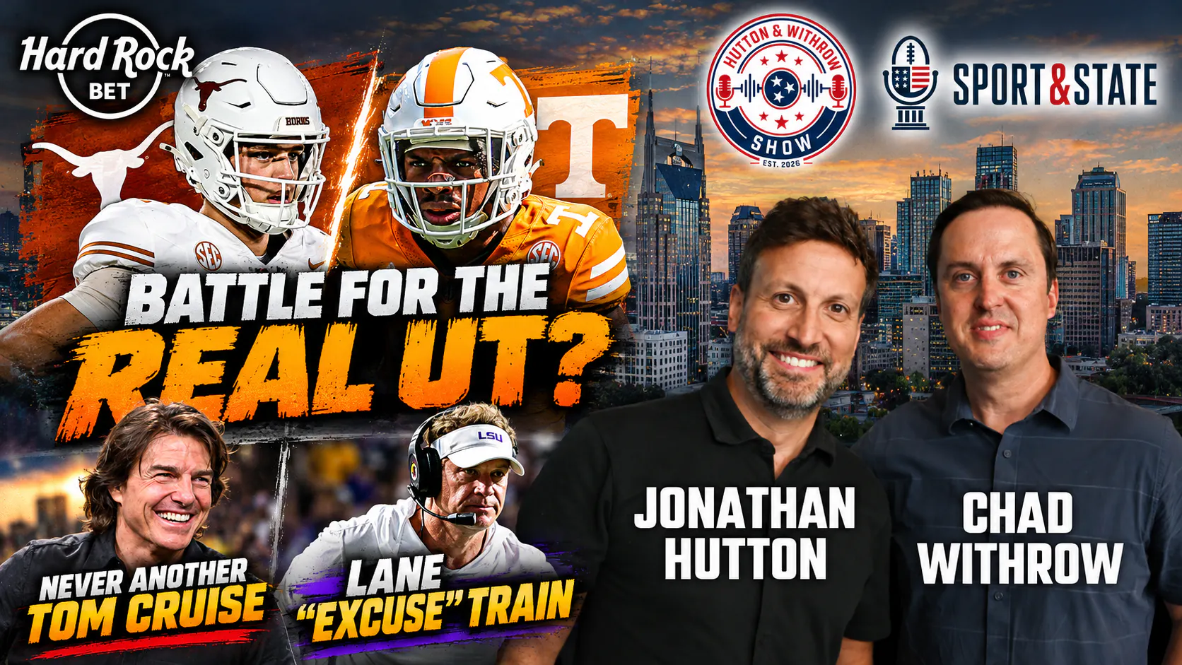 Hutton & Withrow: No. 1 Texas vs. No. 14 Tennessee Preview | Battle for the Real UT