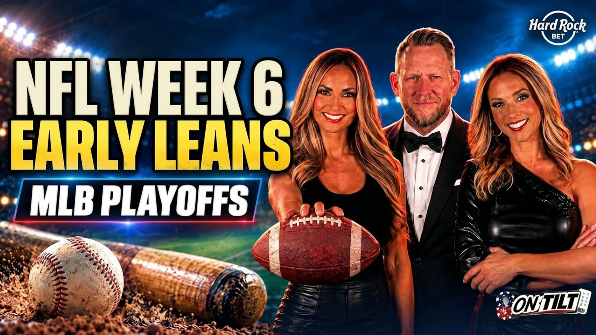 On Tilt | NFL Week 6 Early Picks | Seahawks vs. Broncos TNF | MLB Playoffs