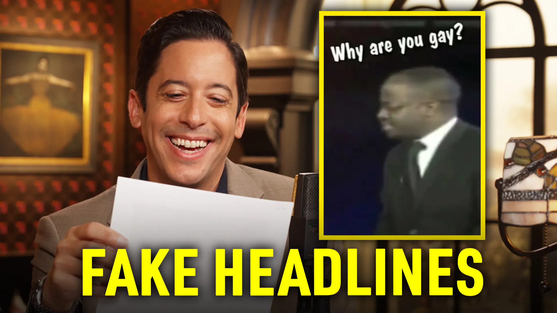 Fake Headlines: "Why Are You Gay?"