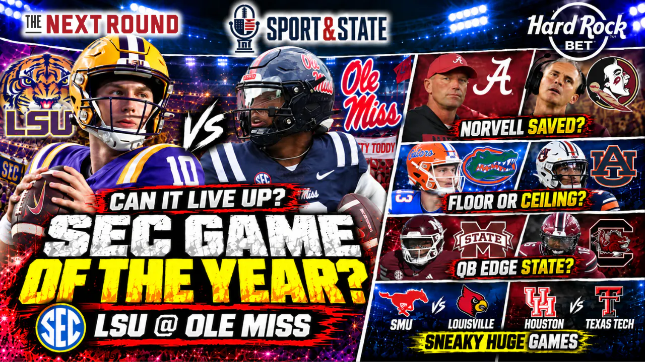 LSU vs Ole Miss: Can It Match the Hype? | Alabama-FSU, Florida-Auburn & CFB Week 3 | TNR 9/18/26