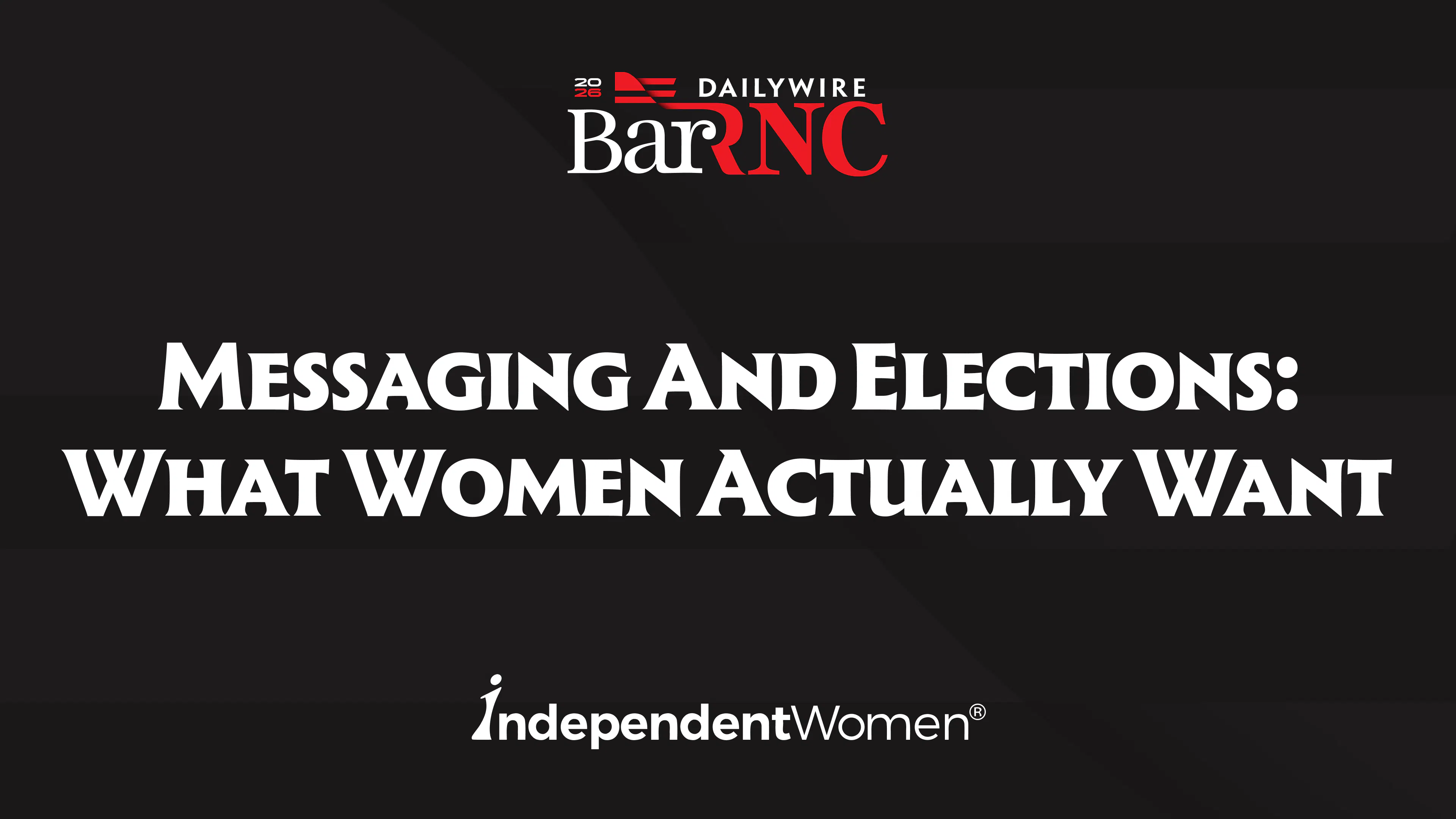 Messaging And Elections: What Women Actually Want