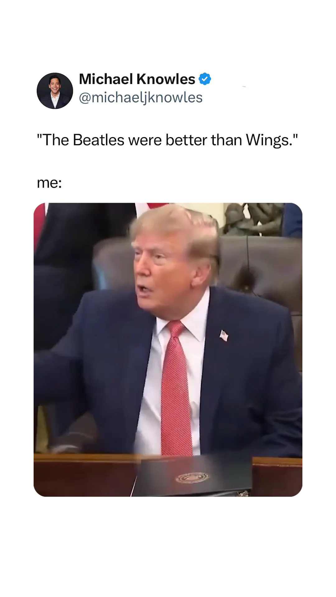 Hot take, perhaps