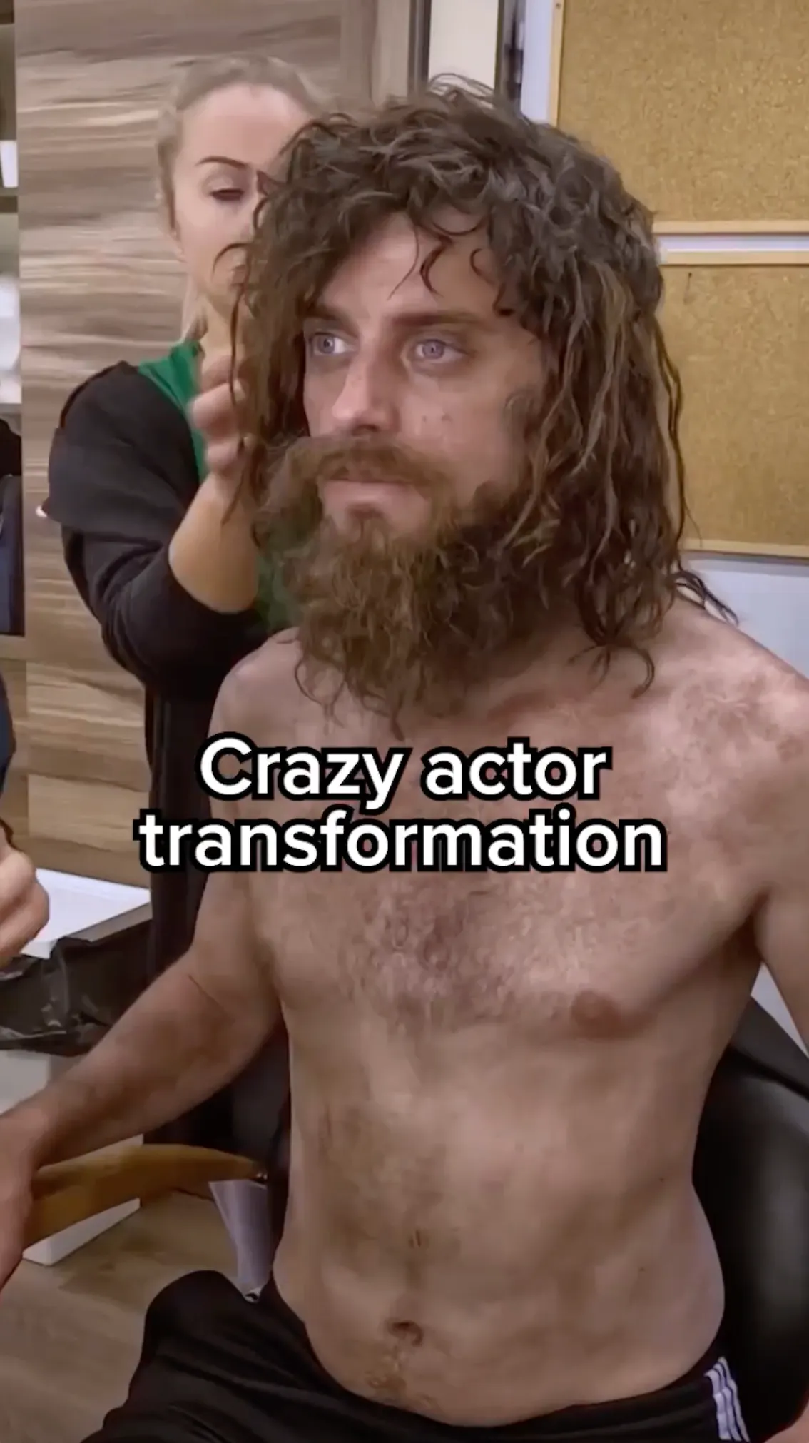 Watch this crazy actor transformation...